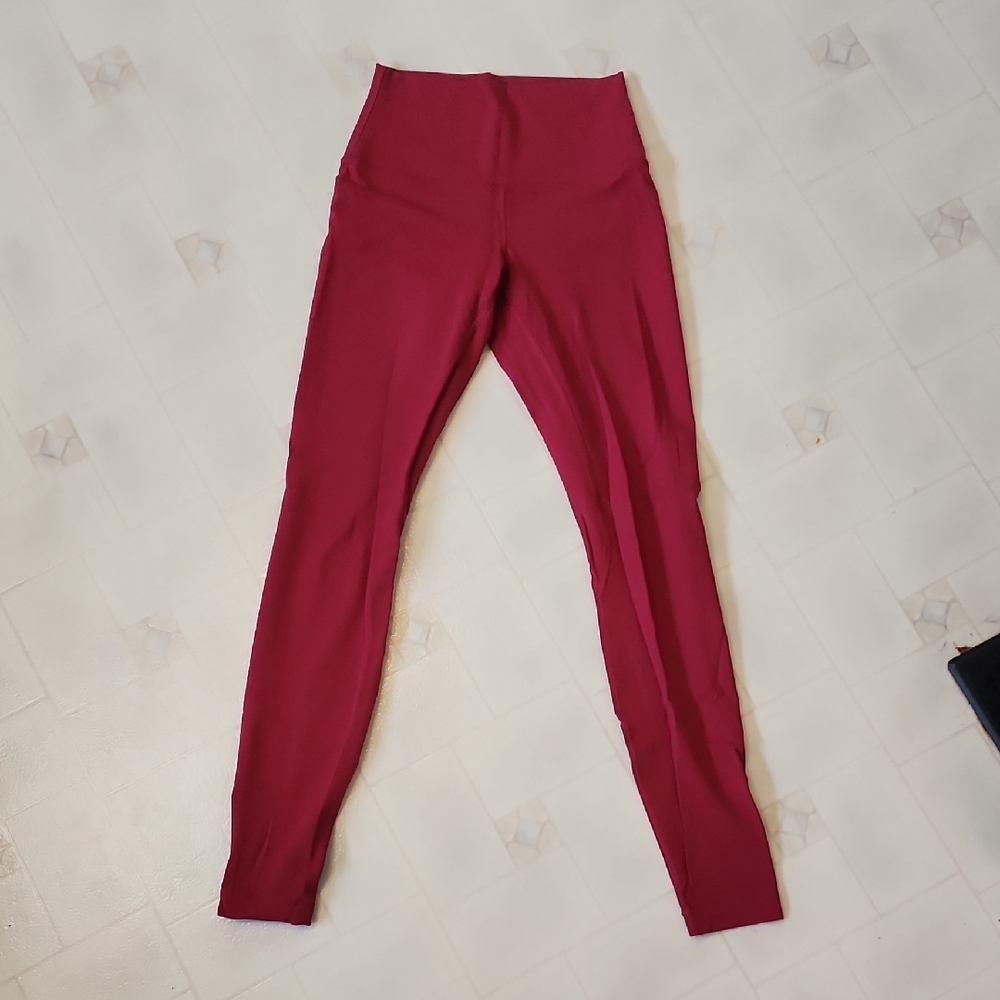 Lululemon Align Legging High-Rise Pant 28" Pomegranate